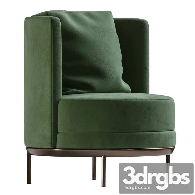 Green armchair corona redner Green armchair corona redner