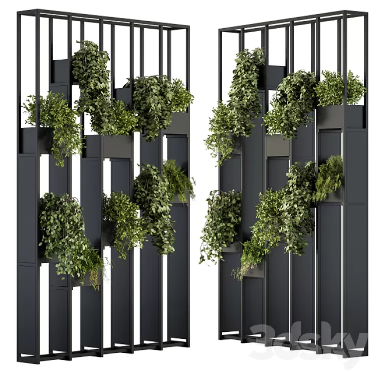 Green Wall – Plants partition 02 3D Model Free Download Green Wall – Plants partition 02 3D Model Free Download