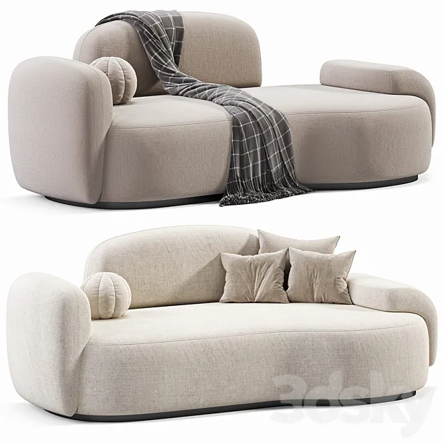 Greenapple Sofa Unfinished Sofa 3D Model