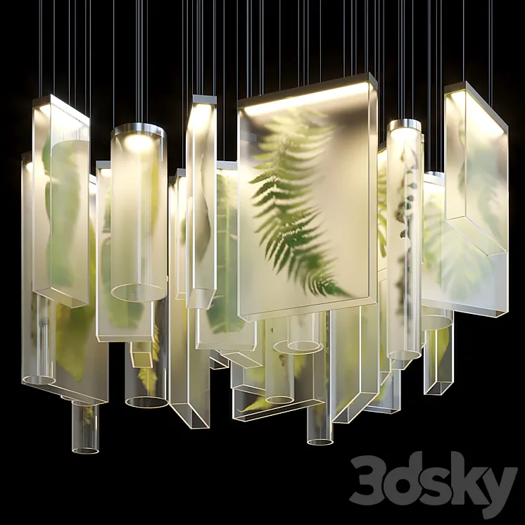 Greenbox – Vargov Design pendant lamp 3D Model Free Download