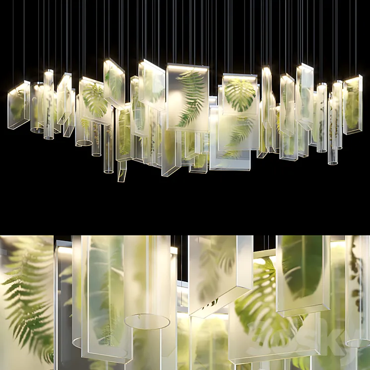Greenbox – Vargov Design pendant lamp 3D Model Free Download