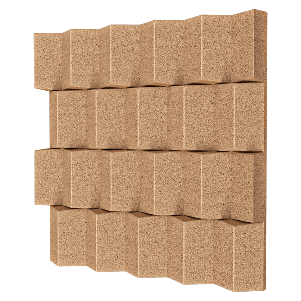 Greenmood – Acoustic panels Brickx 3D Model