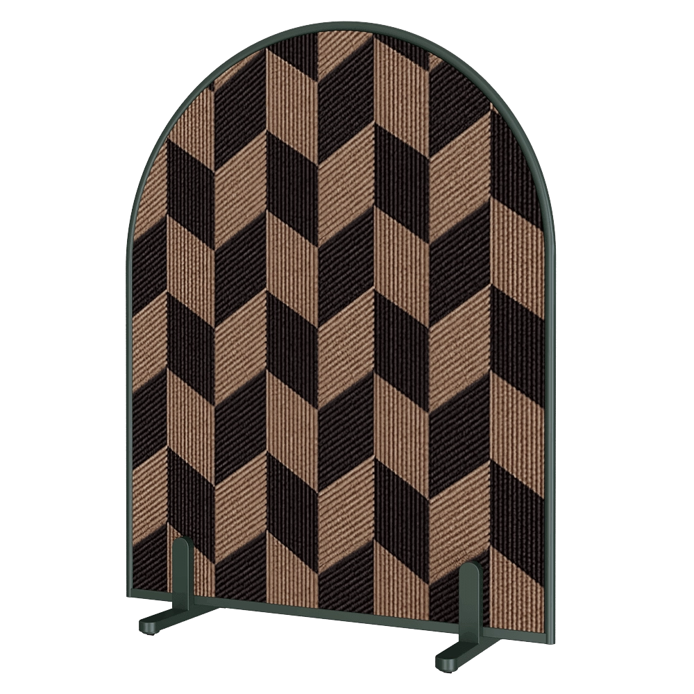 Greenmood – Acoustic room divider Modulor Cork 3D Model