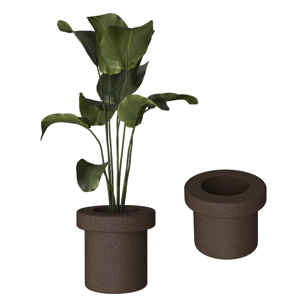 Greenmood – Planter Mario 3D Model