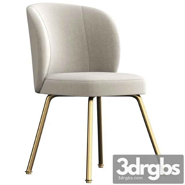 Greer Upholstered Dining Chair 2 3D Model Download Greer Upholstered Dining Chair 2 3D Model Download