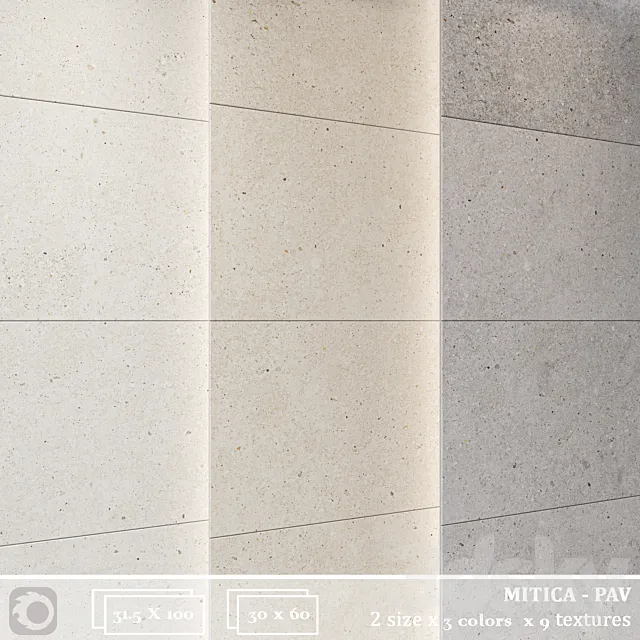 Grespania Ceramica MITICA-PAV 3D Model