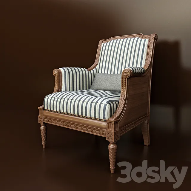 Gretta chair 3D Model
