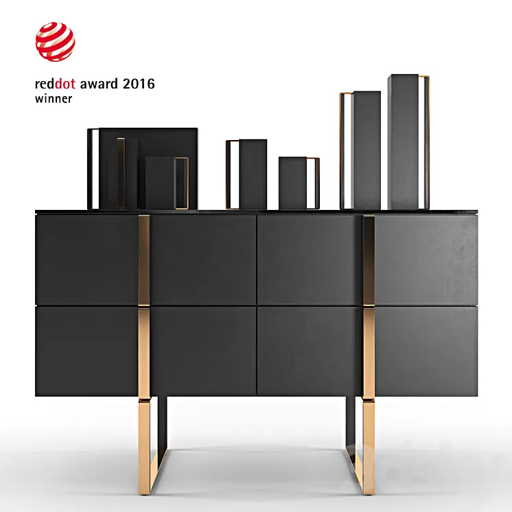 Grid – Furniture & Decor Set 3D Model