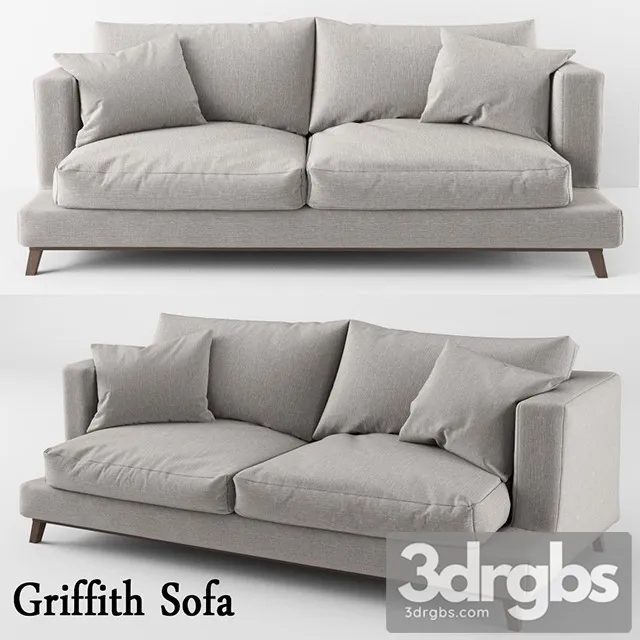 Griffith Sofa 3D Model Download Griffith Sofa 3D Model Download