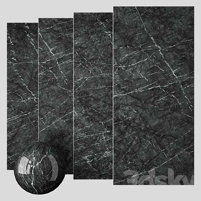 Grigio intenso 3D Model