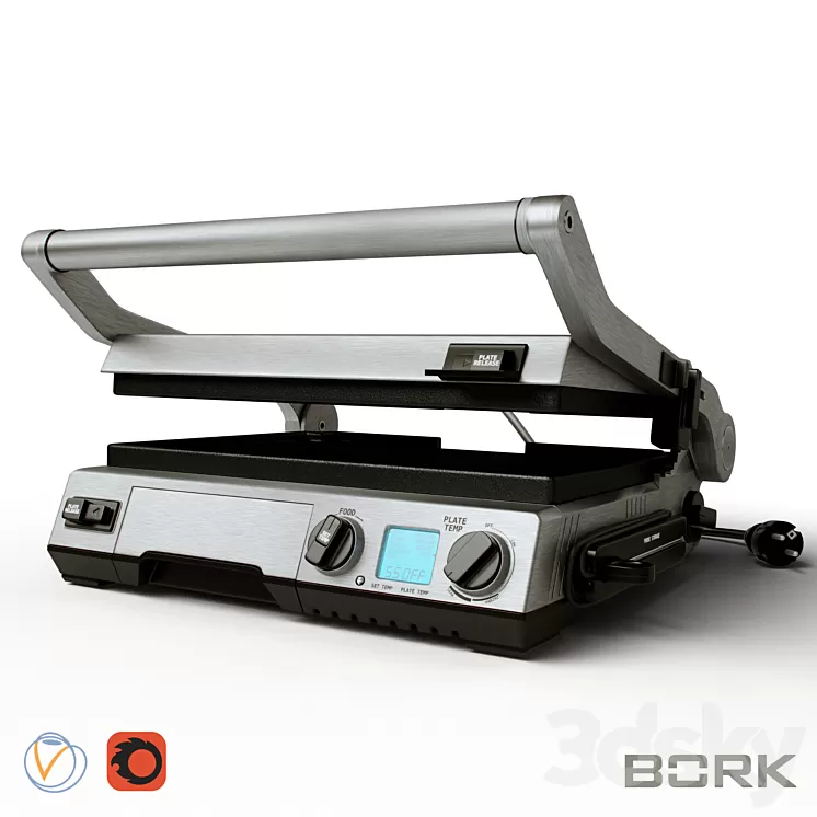 Grill BORK G802 3D Model