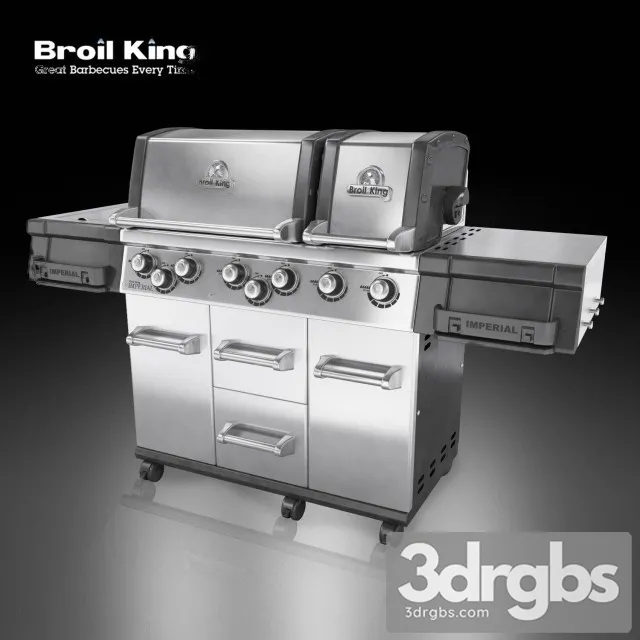 Grill Broil King IMPERIAL XL 3D Model Download