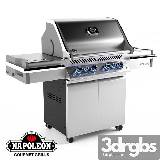Grill napoleon pro 500 3D Model Download Grill napoleon pro 500 3D Model Download