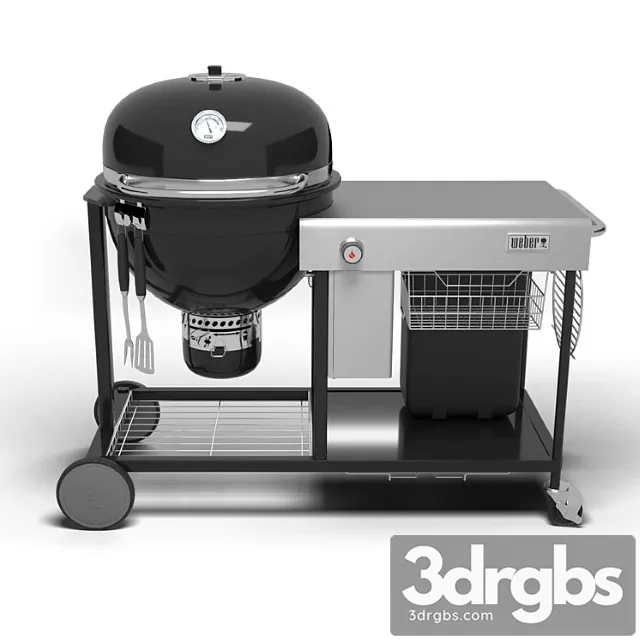 Grill Weber Summit Charcoal 3D Model Download Grill Weber Summit Charcoal 3D Model Download