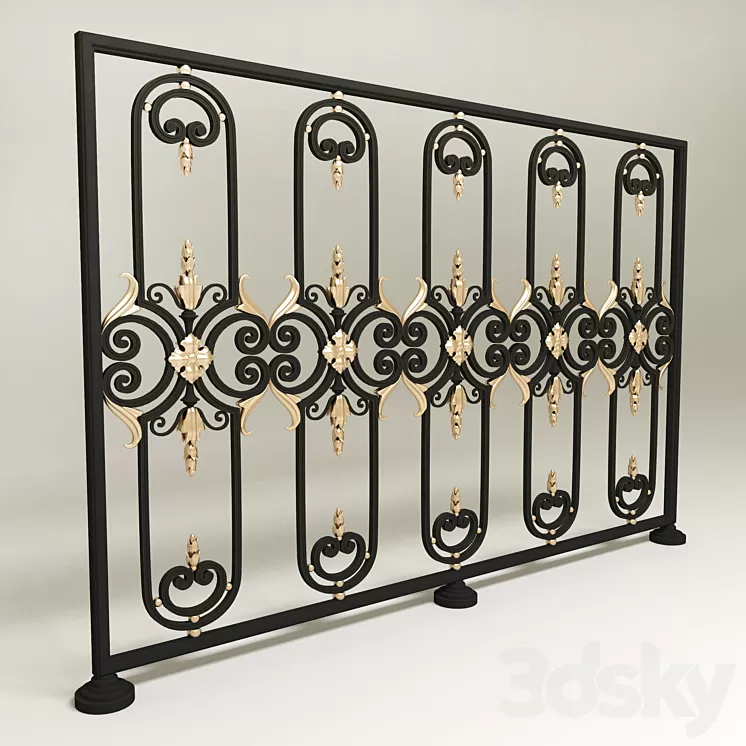 Grille 222 3D Model Grille 222 3D Model