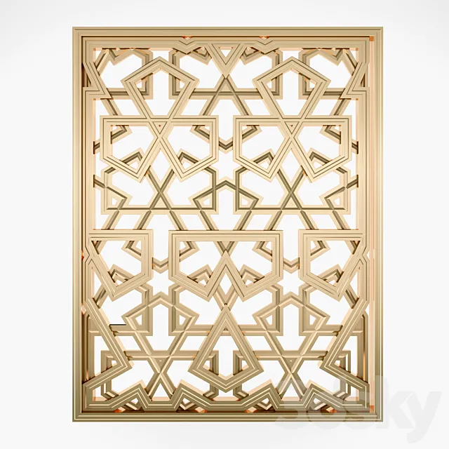 GRILLE 3D Model GRILLE 3D Model