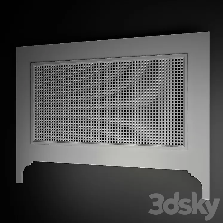 Grille 3D Model