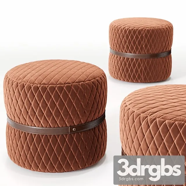 Grilli conga pouf 720817 2 3D Model Download