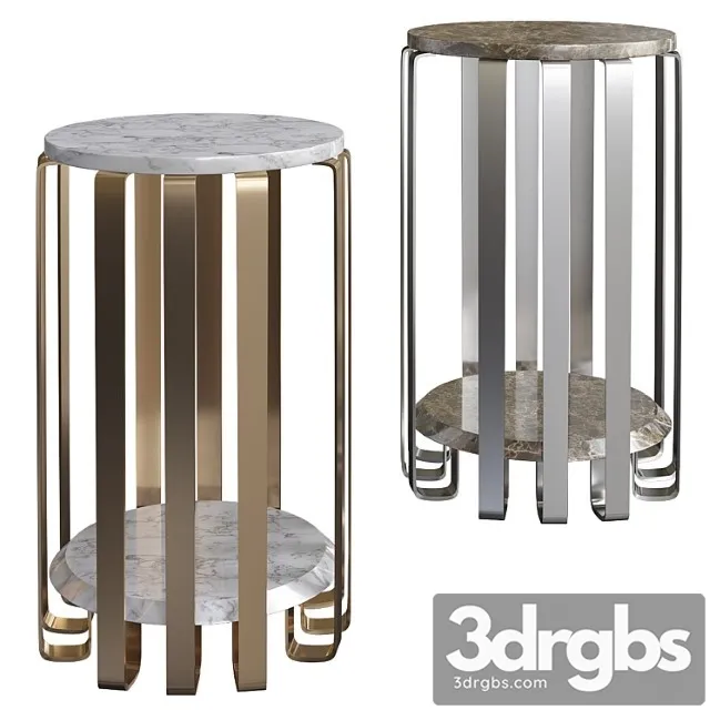 Grilli Jazz Tall Round Side Table 3D Model Download