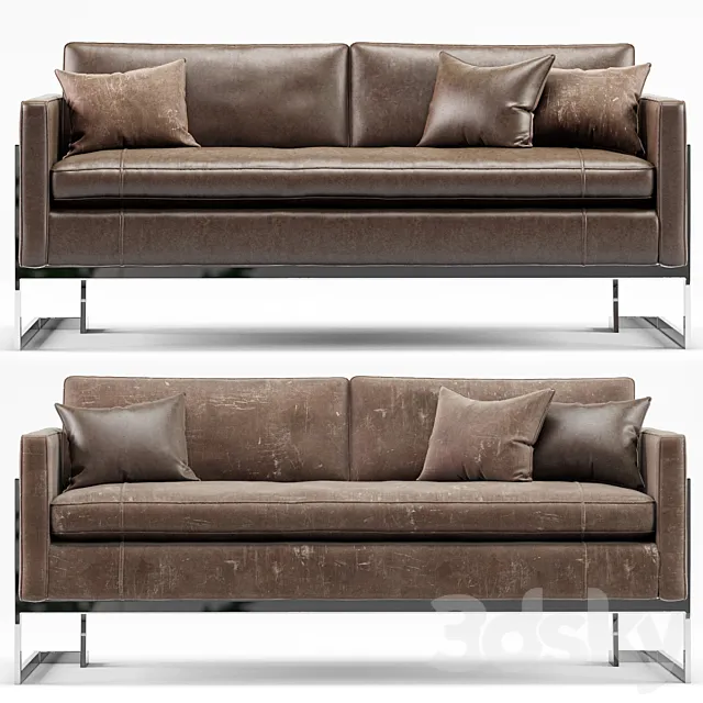 Grisham Apartment Sofa 3D Model
