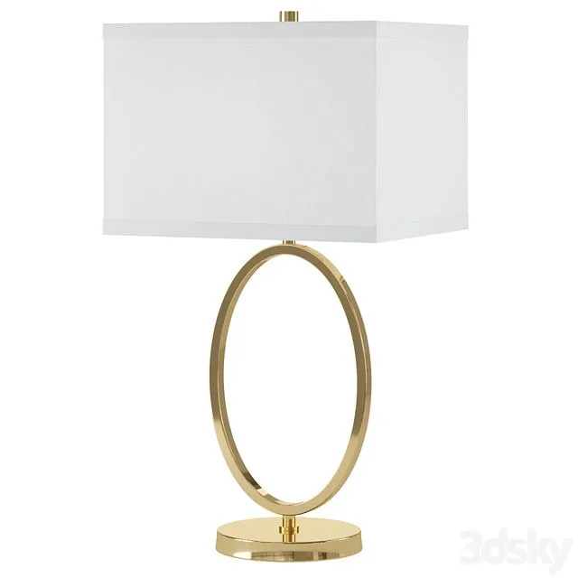Griswalde 54cm Table Lamp 3D Model Griswalde 54cm Table Lamp 3D Model