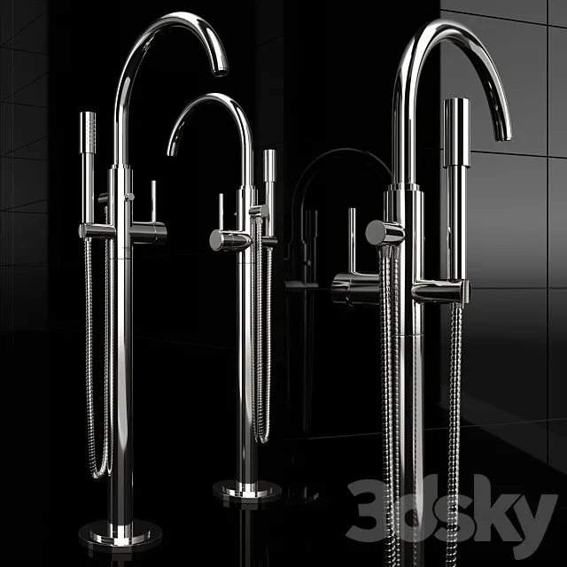Grohe Atrio Floor Mixer 32653 3D Model