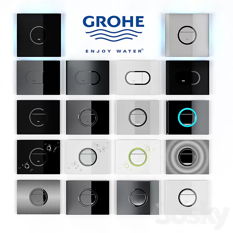 Grohe Collection_Ondus_Nova_Arena 3D Model