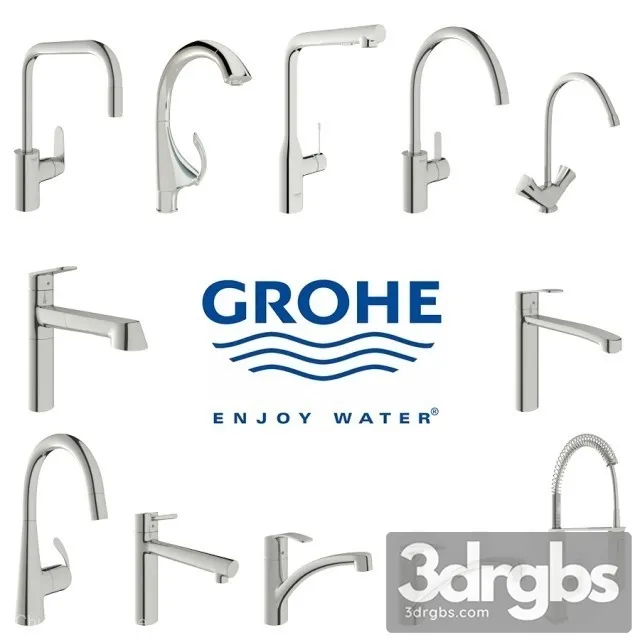 Grohe Enjoy Water 3D Model Download