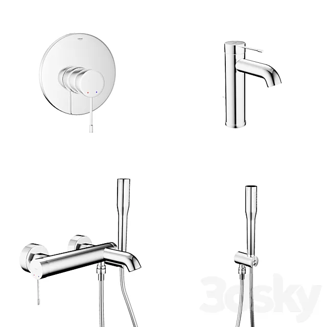 Grohe Essence New set 3D Model