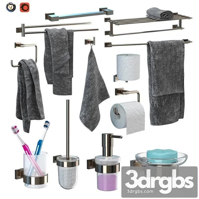Grohe essentials cube accessory set (12 pcs) Grohe essentials cube accessory set (12 pcs)