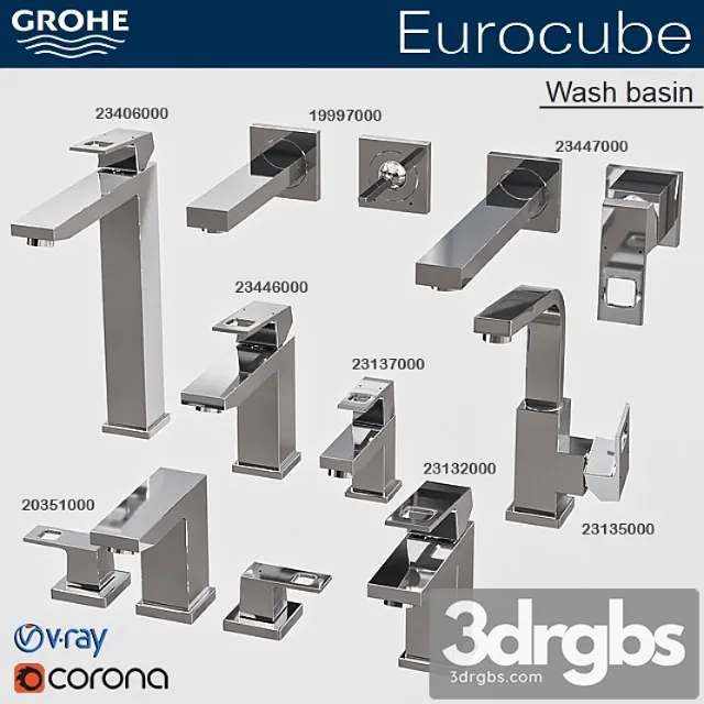 Grohe Eurocube 3D Model Download