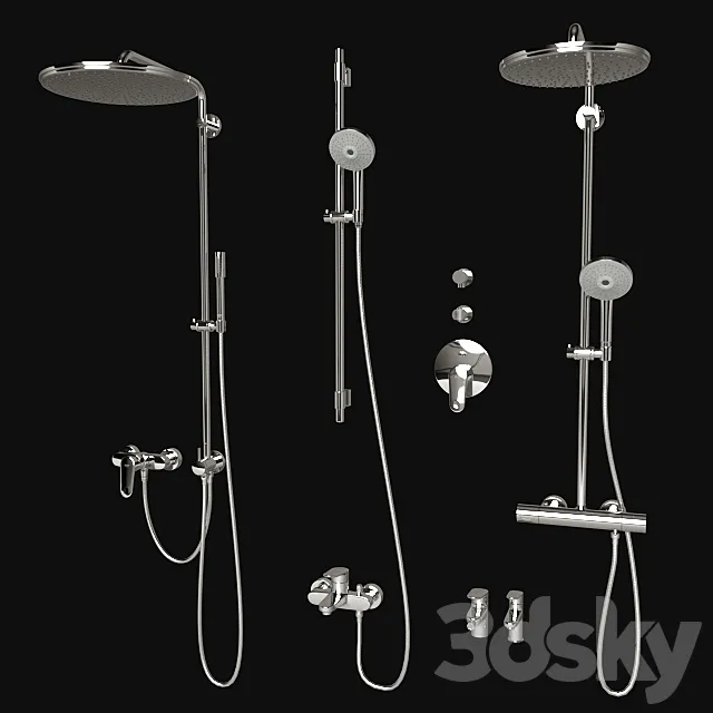 Grohe – Europlus _ Rainshower Cosmopolitan 3D Model