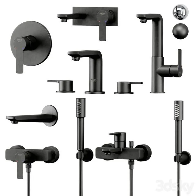 GROHE Linear Set 2 3D Model