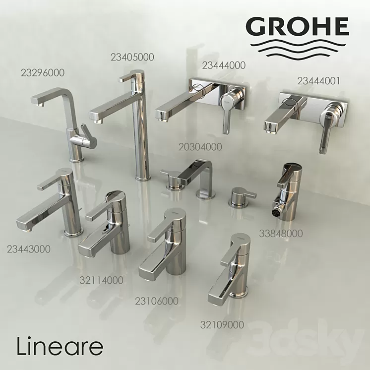 GROHE Lineare 3D Model