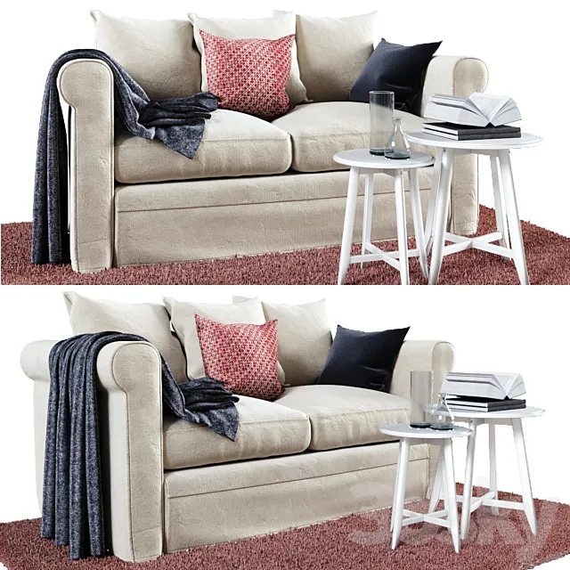 GRONLID 2-seat sofa 3DModel GRONLID 2-seat sofa 3DModel