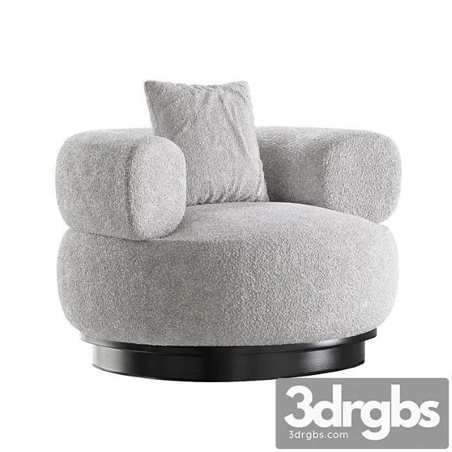 Groove Armchair by Dantoneghome 3D Model Download