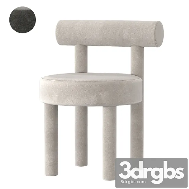 Gropius CS1 Dining Chair Fully Upholstered NOOM 3D Model Download Gropius CS1 Dining Chair Fully Upholstered NOOM 3D Model Download