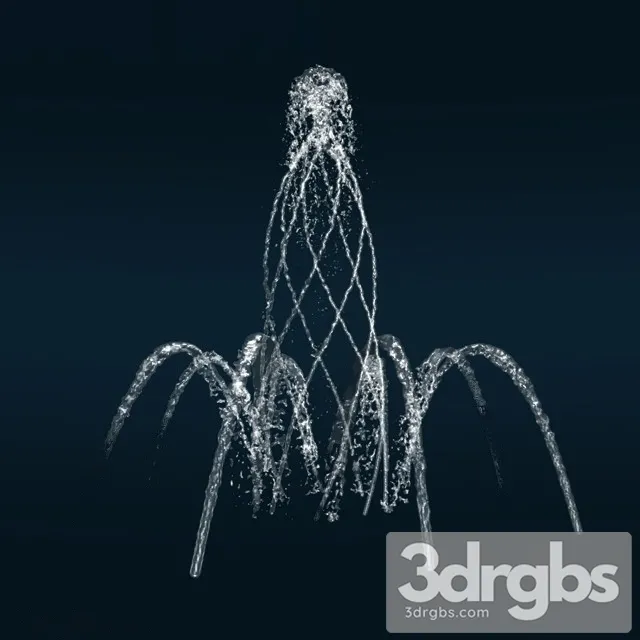 Ground Fountain 3 3D Model Download