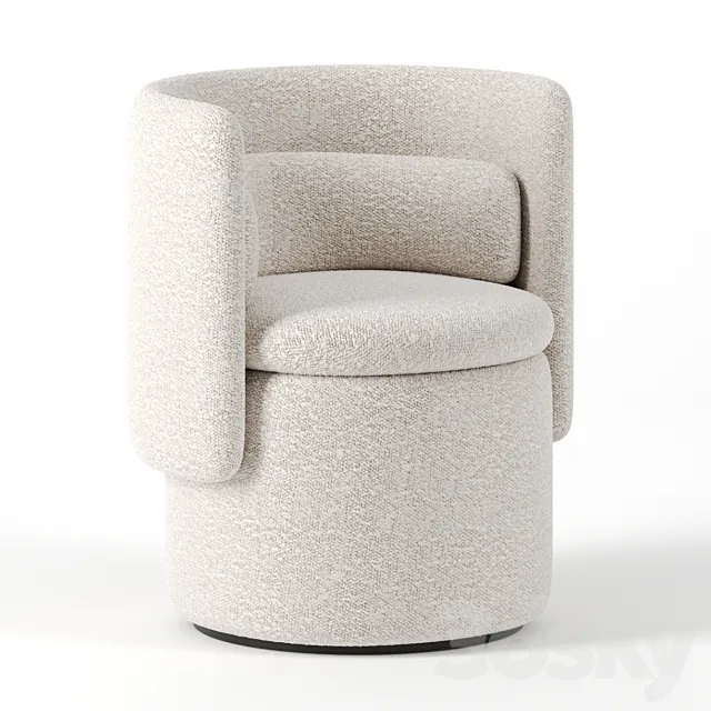 Group coctaile chair by Philippe Malouin for SCP 3D Model