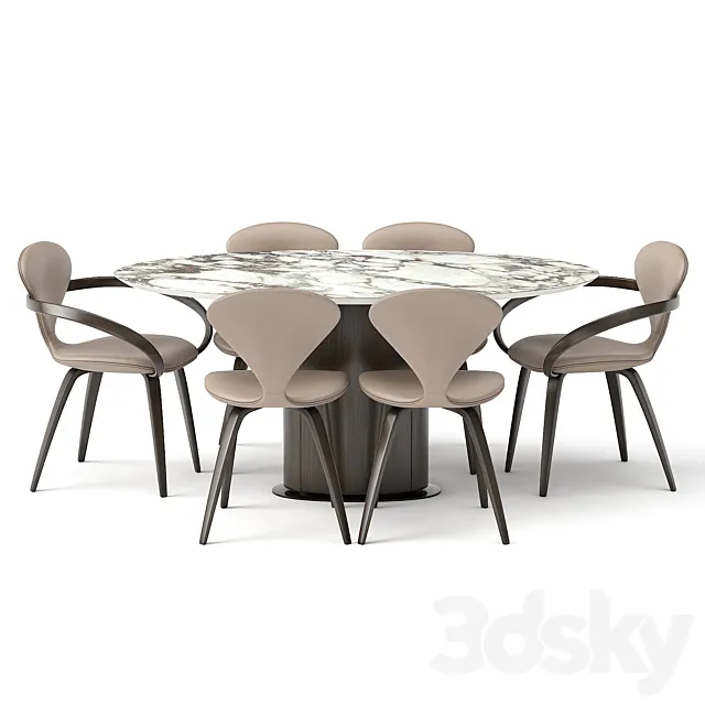group with oval table apriori ST3 160×100 OM 3DModel group with oval table apriori ST3 160×100 OM 3DModel