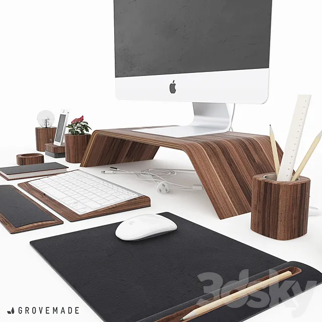 Grovemade Set 3DModel Grovemade Set 3DModel