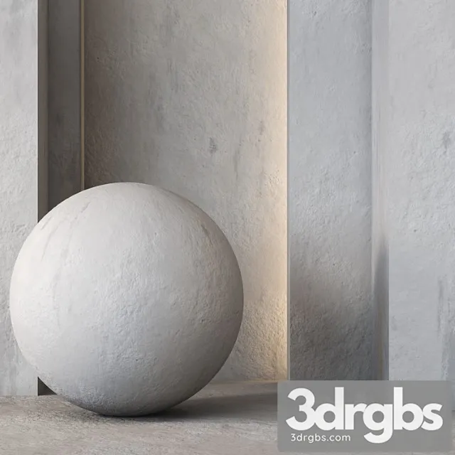 Grunge Old Plaster Texture 4k Seamless 3D Model Download