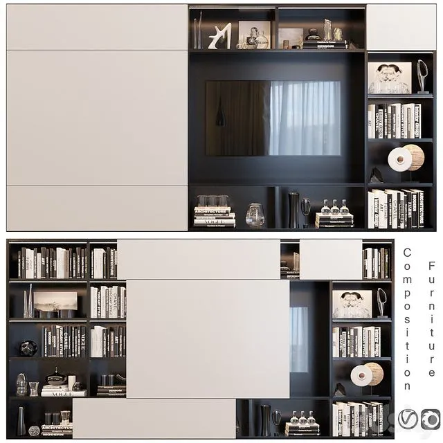 Gruppo Tomasella set 17 3D Model