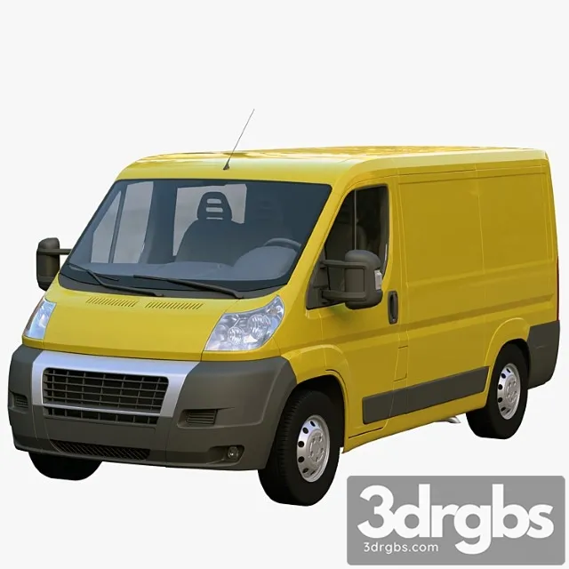 Gruzovoi Avtomobil L1h1 Furgon 3D Model Download