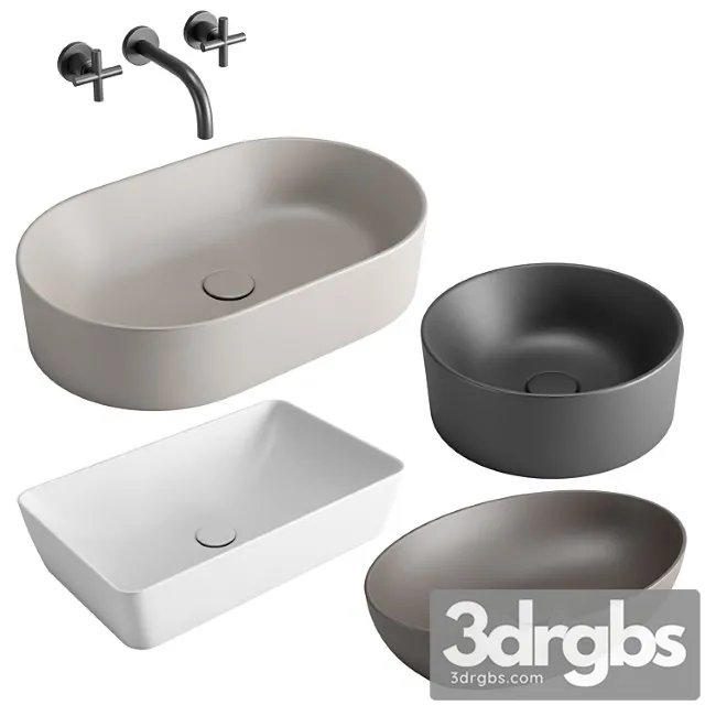 Gsi colorelements washbasin set 1