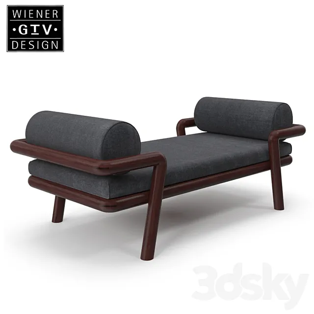 GTV Design Hold on Daybed 3D Model GTV Design Hold on Daybed 3D Model