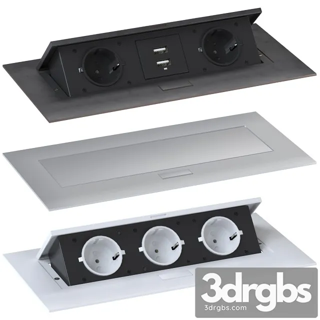 GTV Recessed Outlets 3D Model Download