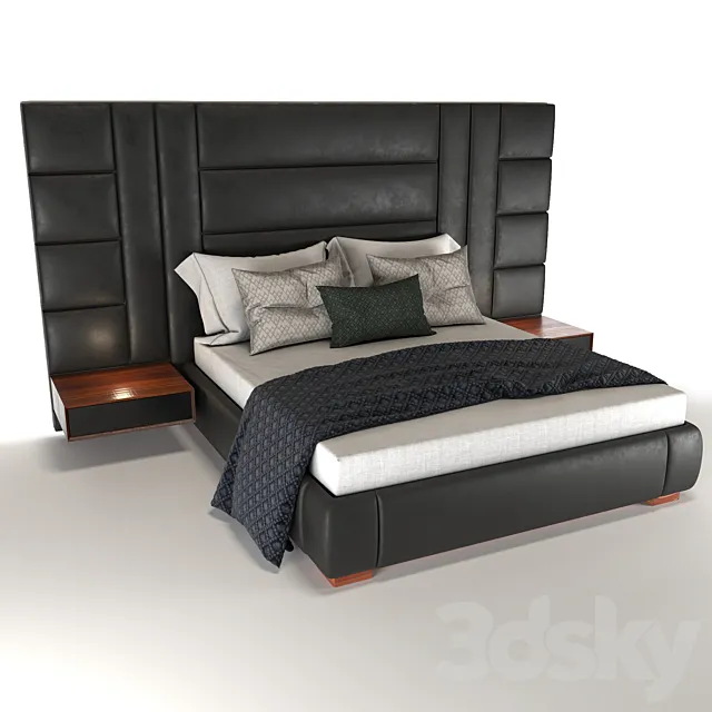 Gual design Amazon bed 3DModel Gual design Amazon bed 3DModel