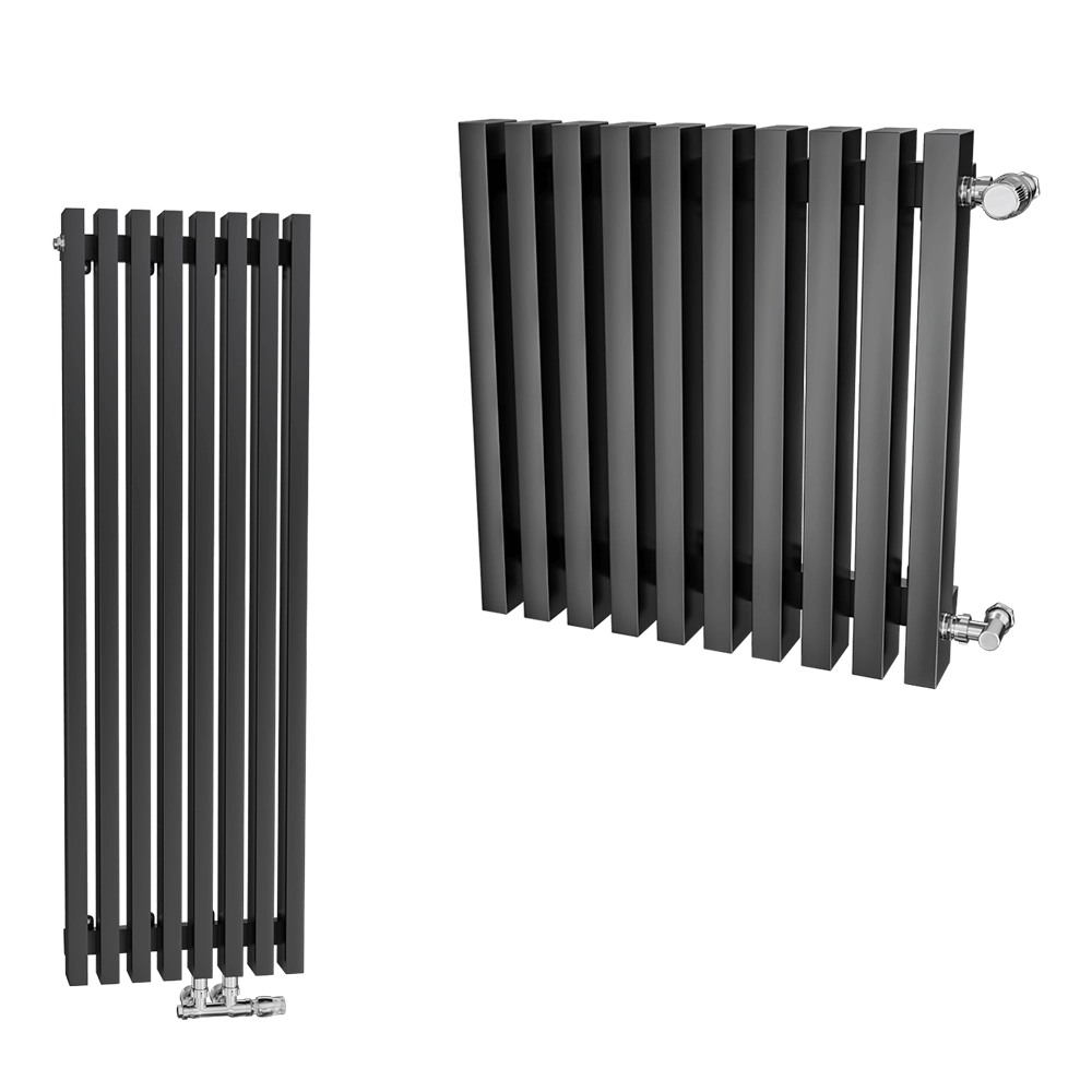Guardo – Tubular radiator with rectangular profile RETTA 6P 1 3D Model