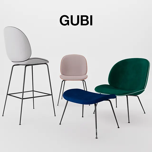 Gubi Beetle collection 3DModel